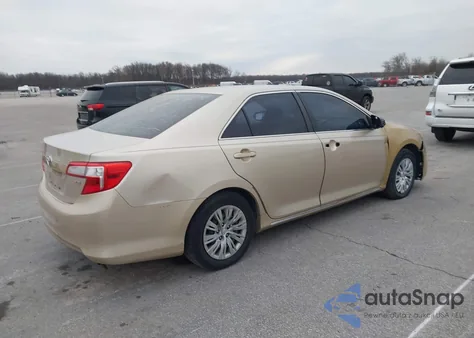 2012 Toyota Camry Le из США, поврежденный, VIN 4T1BF1FK9CU176494